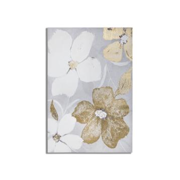 Stampa dipinta flowery cm 80x3x120