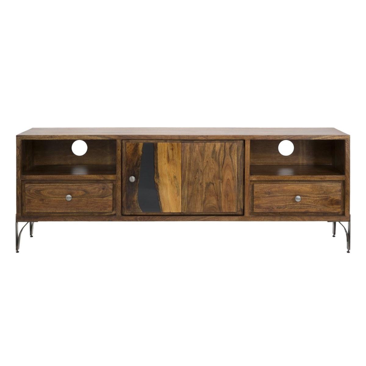 P/tv mustang cm 175x40x60 (legno di acacia nilotica)