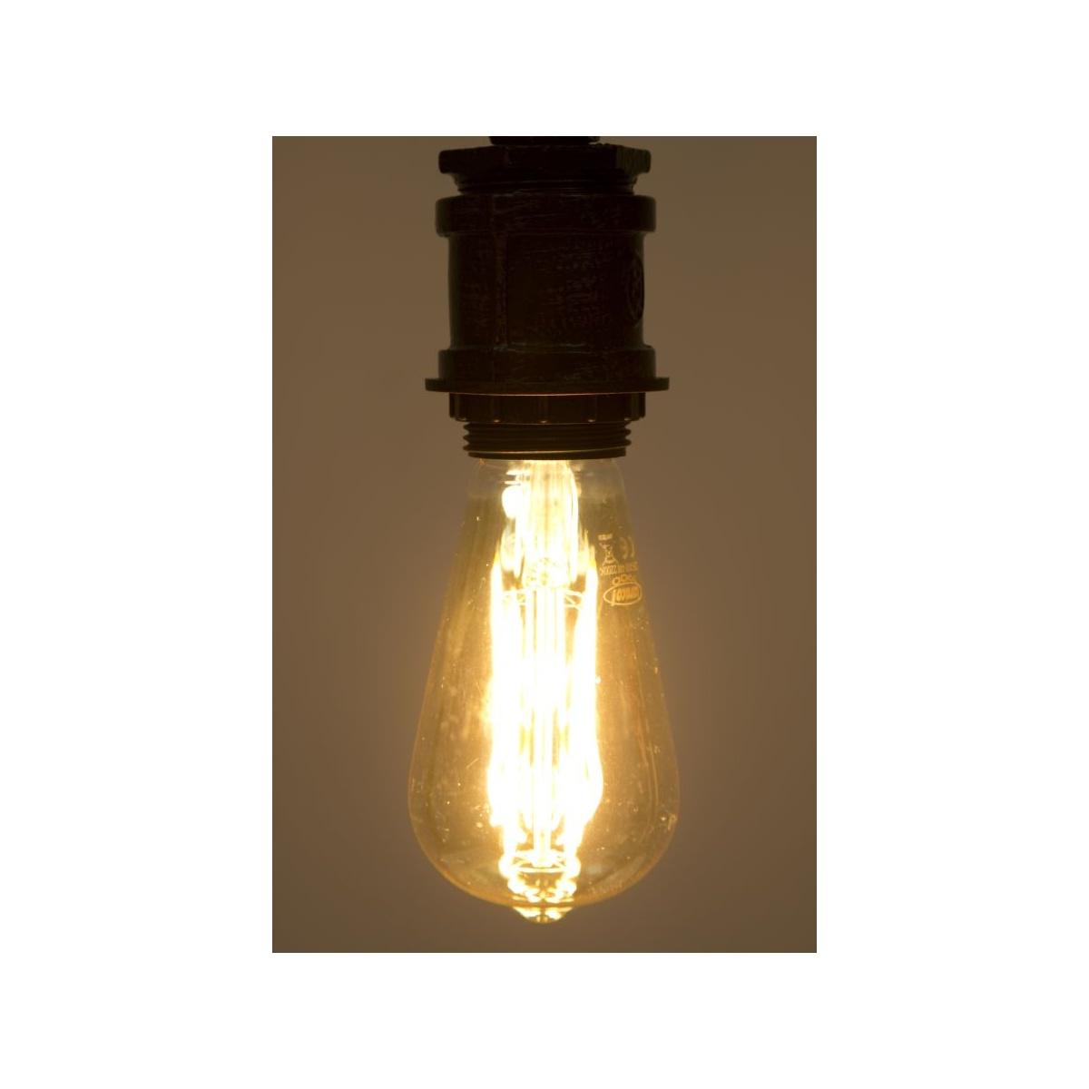 LAMPADINA LED "A60" *220-240V 4W 2200K E27* AMBER CM Ø 6X10