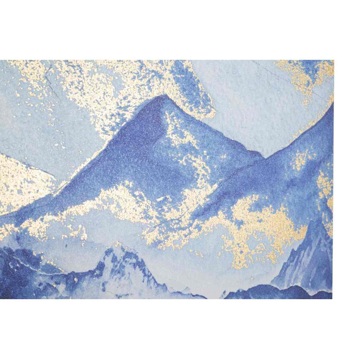 Stampa dipinta mountain cm 80x3x120