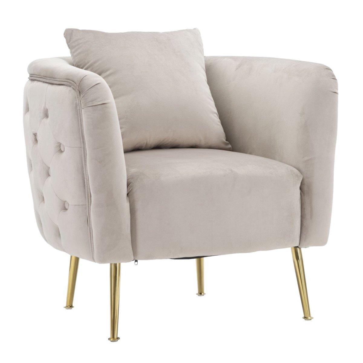 Poltrona bucarest grigia cm 76x74x73