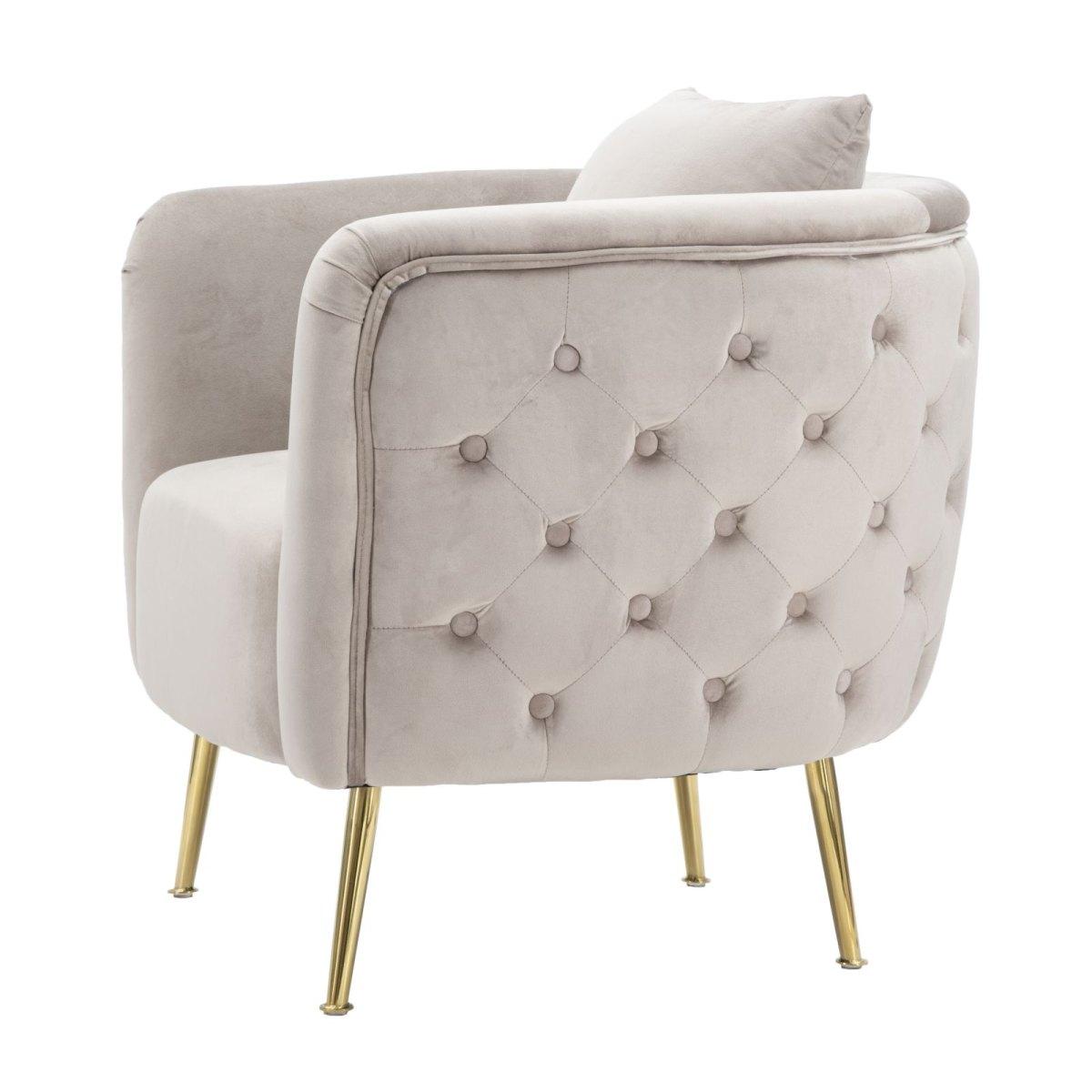 Poltrona bucarest grigia cm 76x74x73