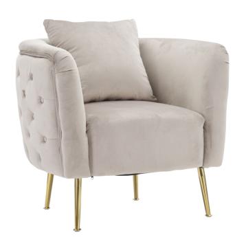 Poltrona bucarest grigia cm 76x74x73