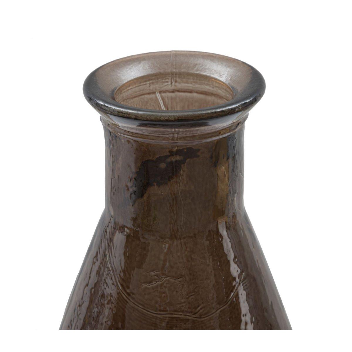 Vaso jarron adobe vetro riciclato cm Ø 26x80  (made in spain)
