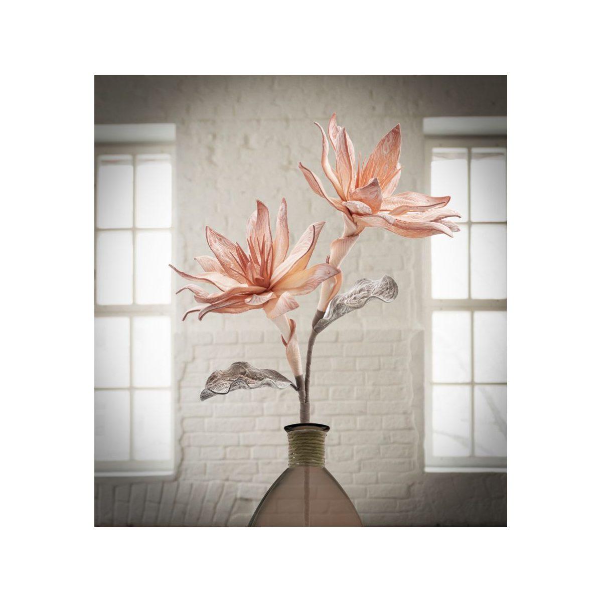 Glsang flower x2 arancione  cm Ø 28x88 min 12