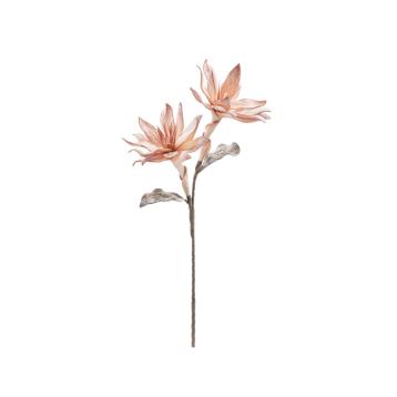 Glsang flower x2 arancione cm Ø 28x88 min 12