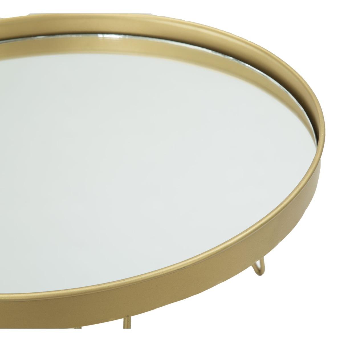 S/tasche glam gold/mirror cm Ø 36,5x22
