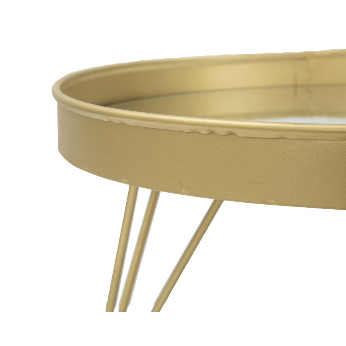 S/tasche glam gold/mirror cm Ø 31x18
