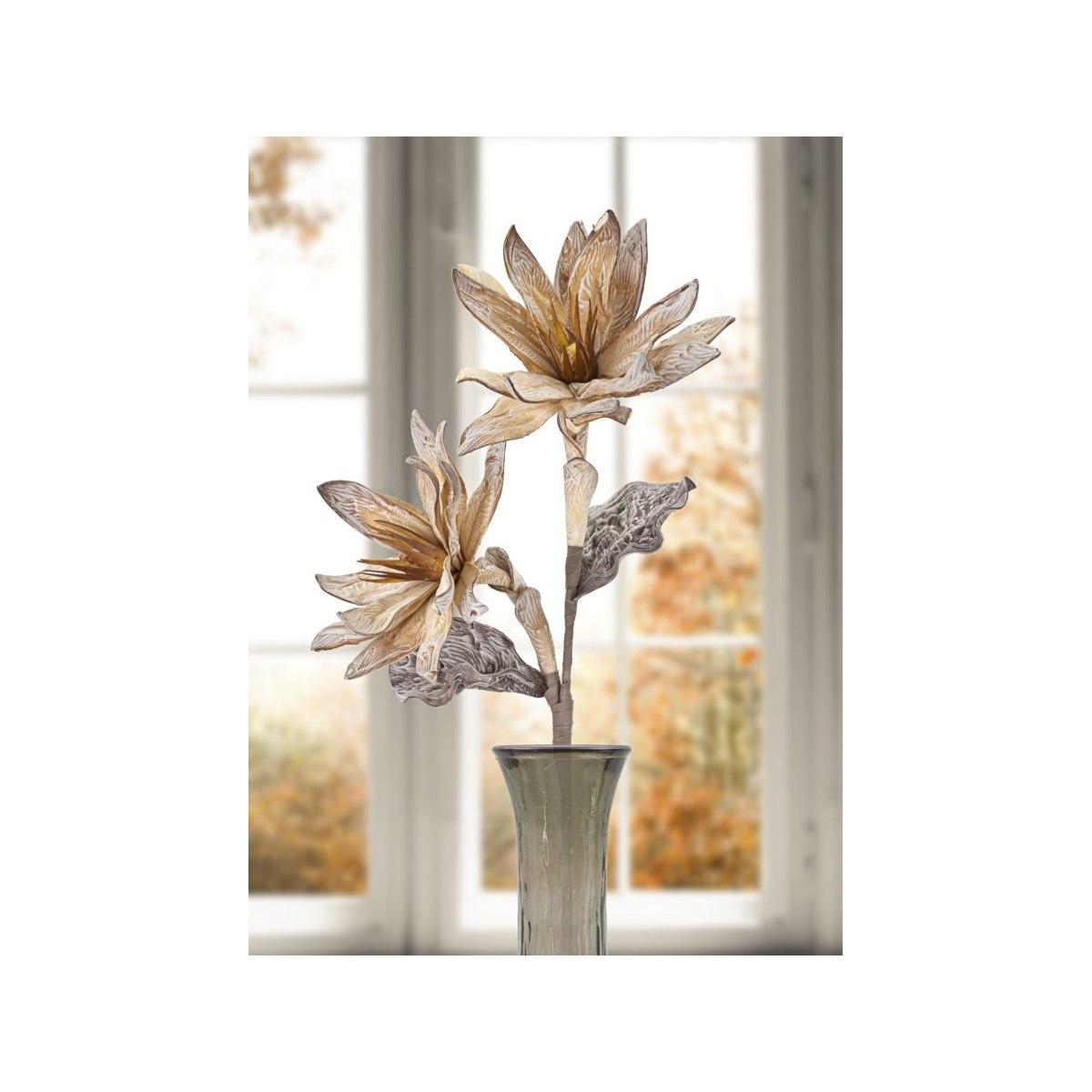 Glsang flower x2 giallo cm Ø 28x88 min 12