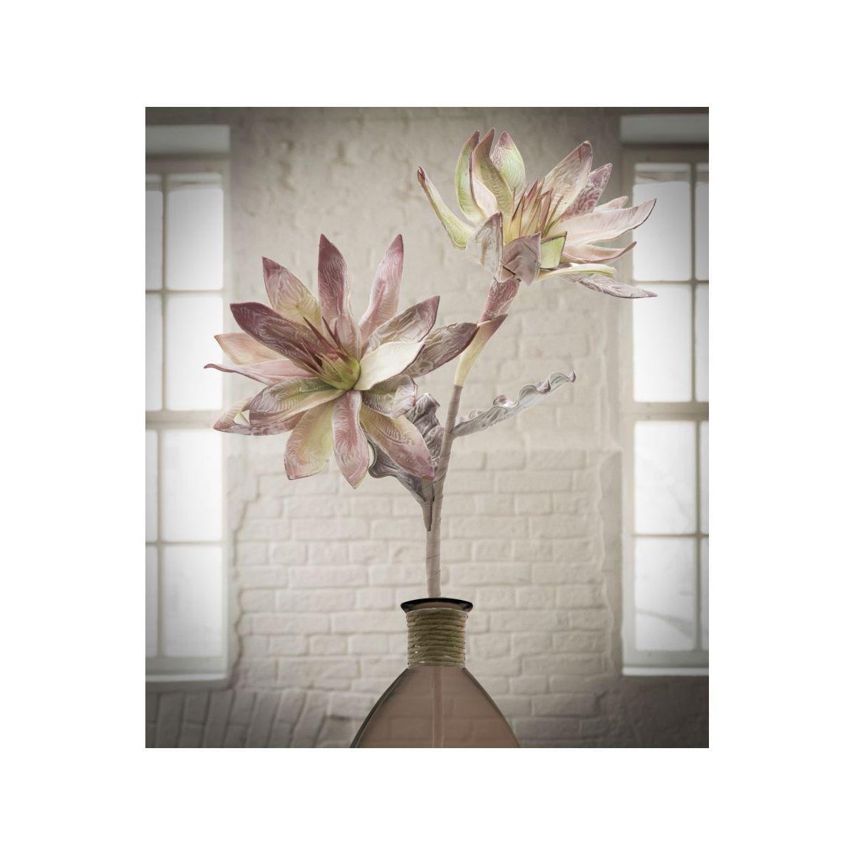Glsang flower x2 verde cm Ø 28x88 min 12