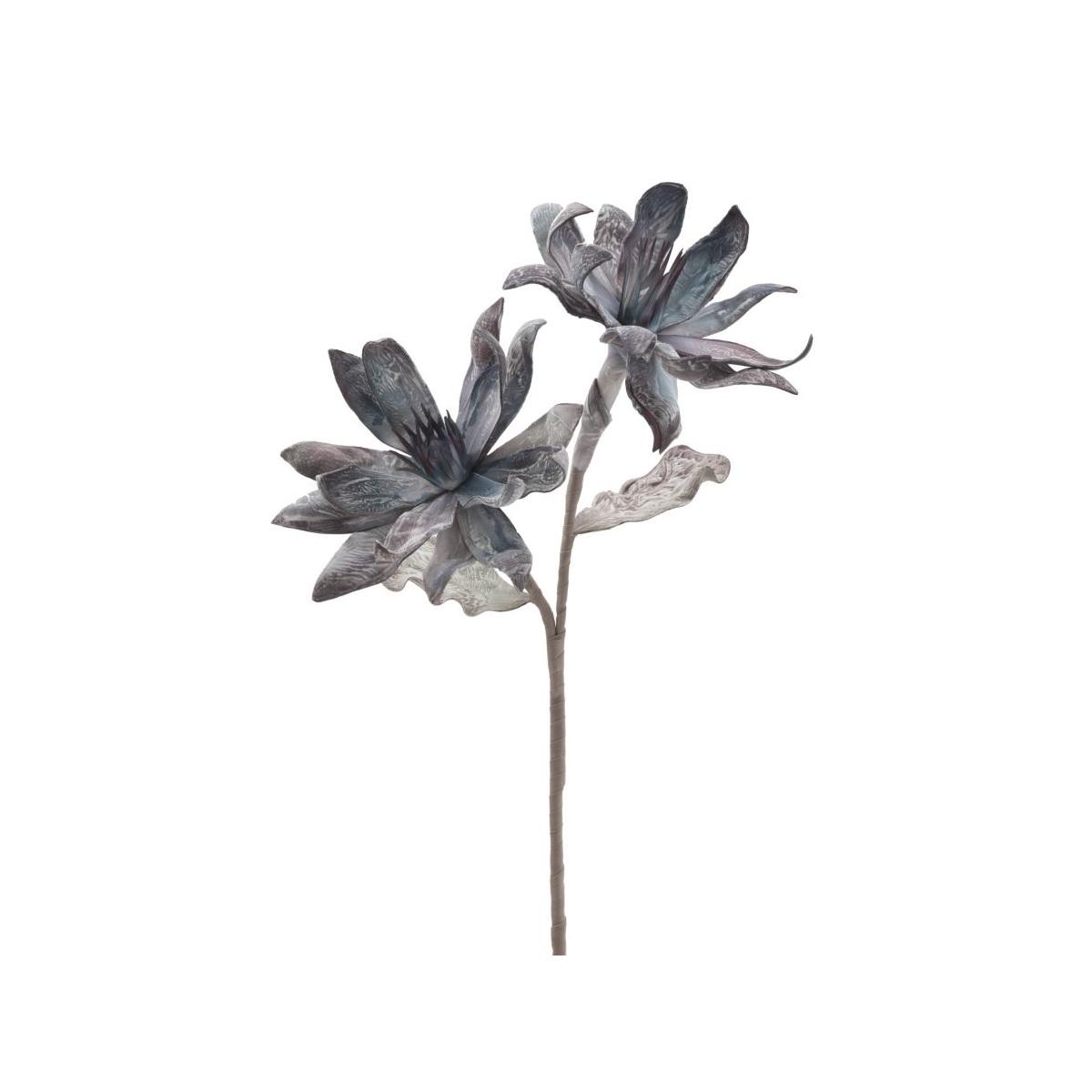 Glsang flower x2 blu cm Ø 28x88 min 12