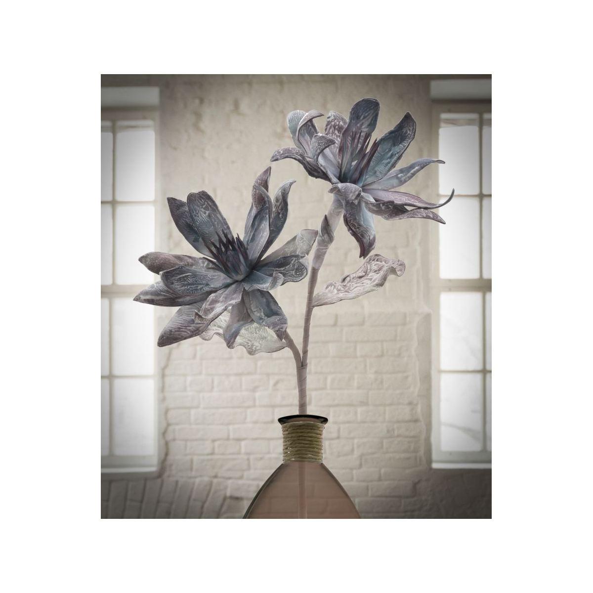Glsang flower x2 blu cm Ø 28x88 min 12