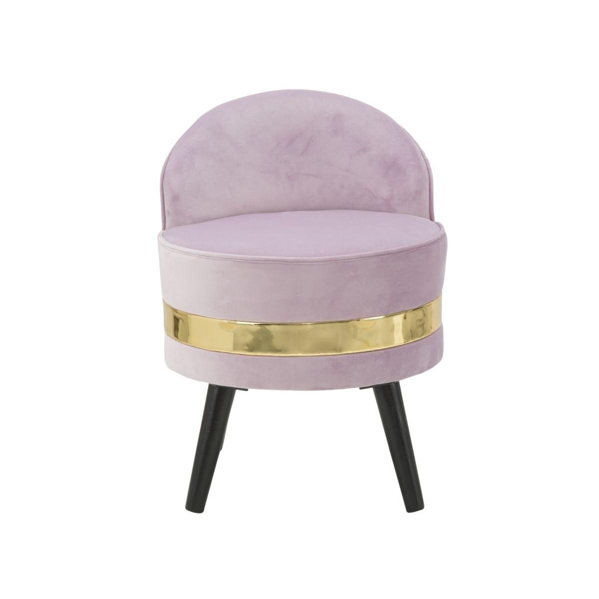 Sedia mini paris rosa cm Ø 45x62<br>