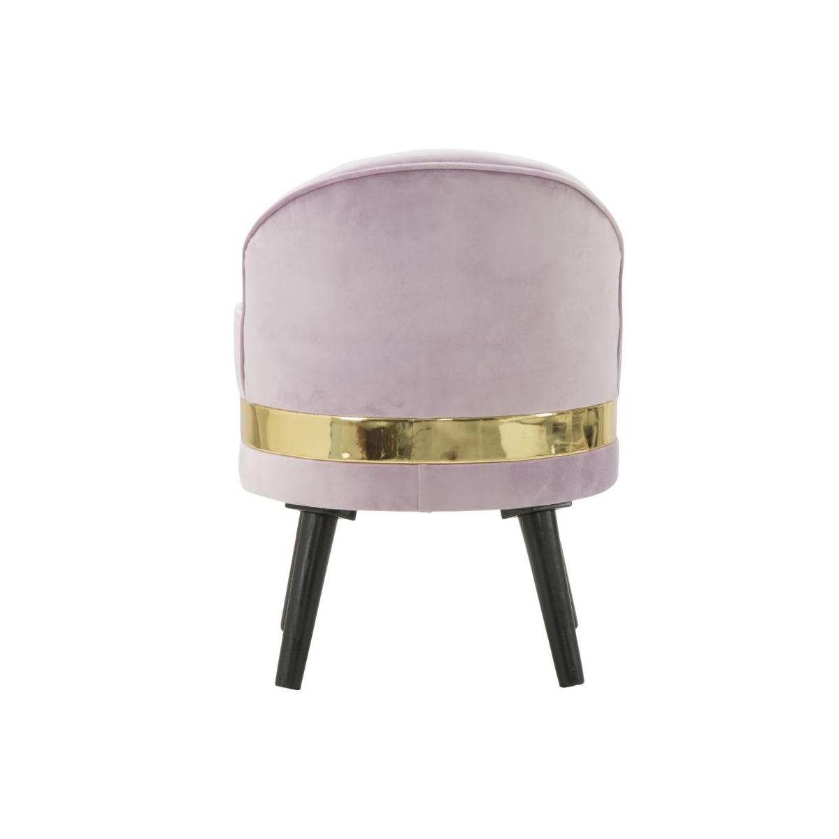 Sedia mini paris rosa cm Ø 45x62<br>