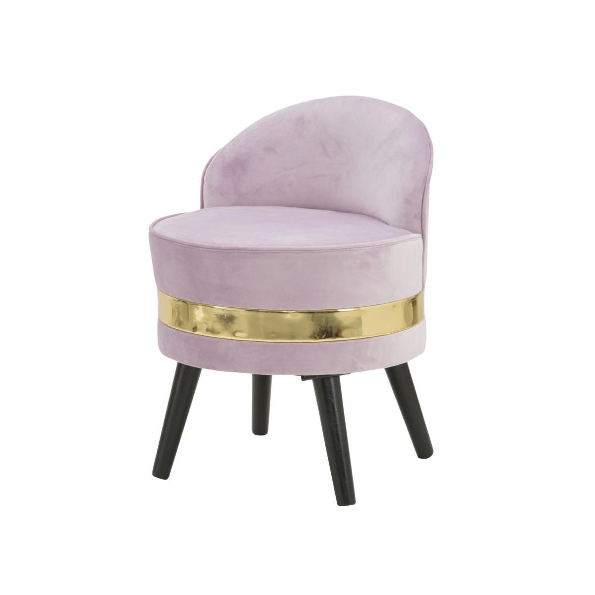 Sedia mini paris rosa cm Ø 45x62<br>