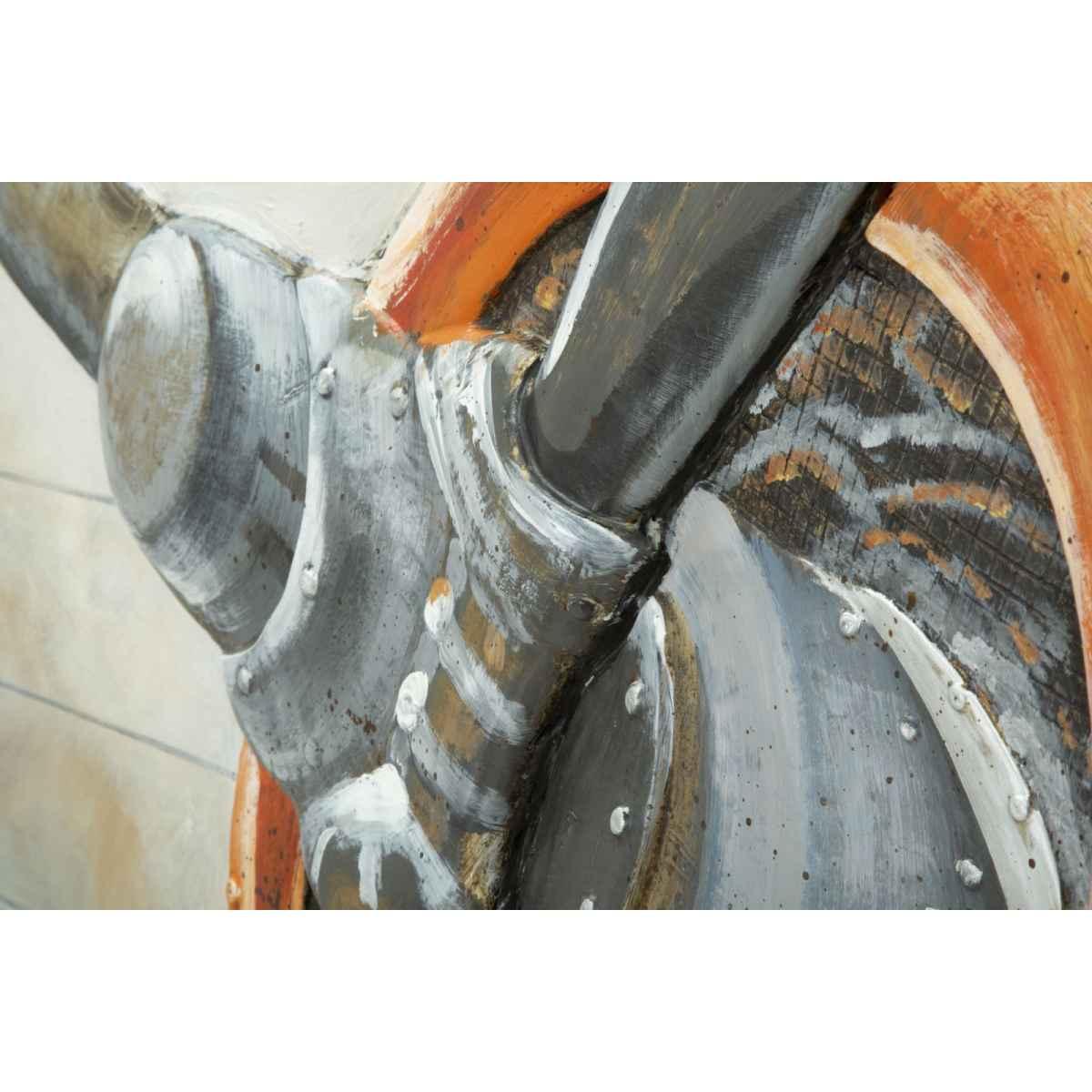 Dipinto su tela aviator cm 120x3,7x80