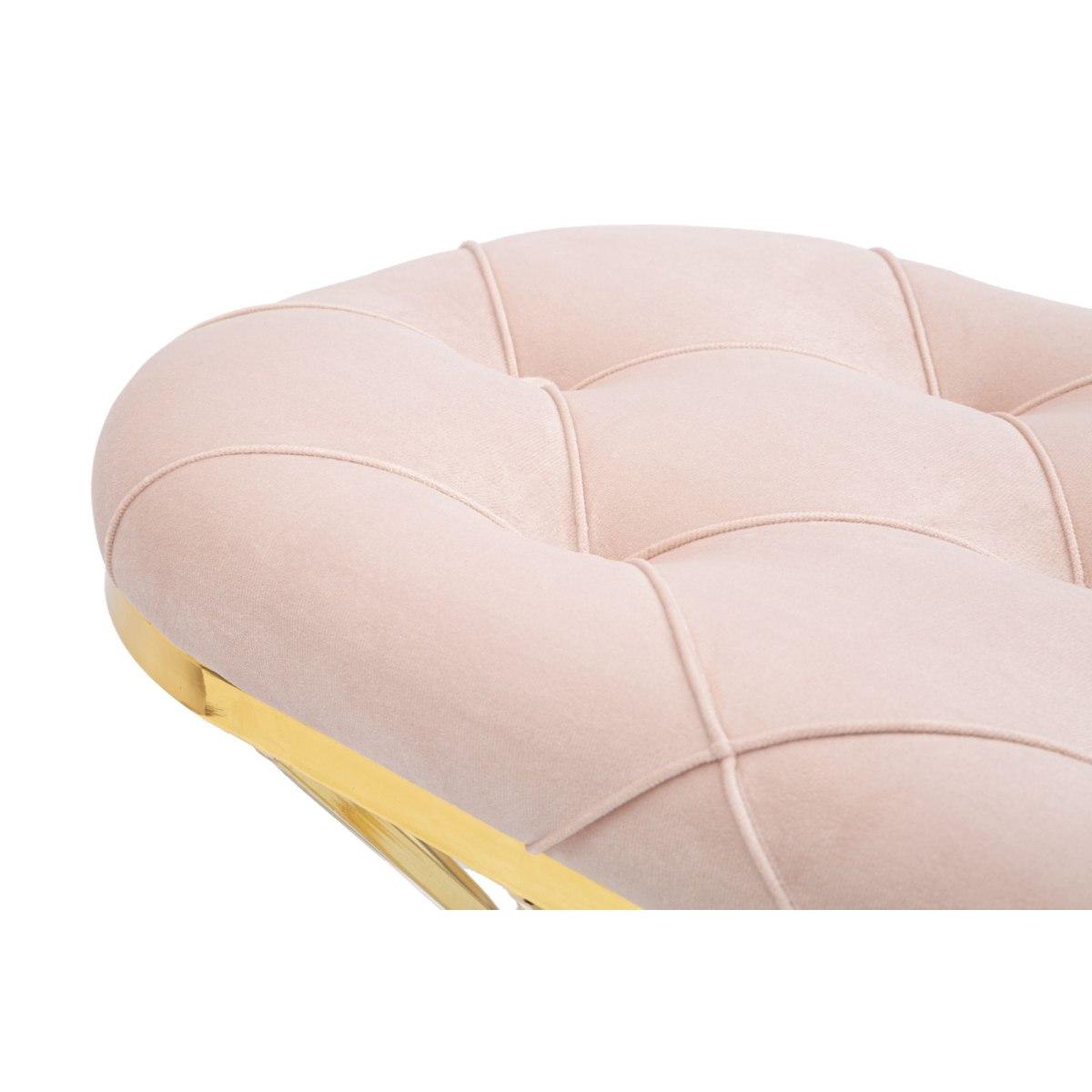 Panca zig rosa cm 91x38x52