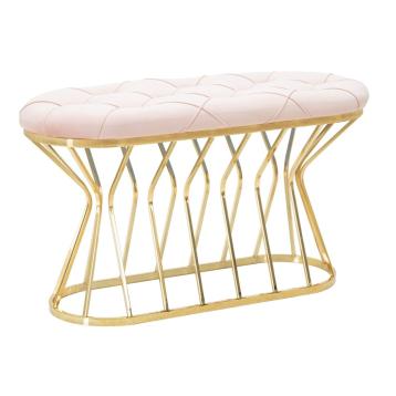 Panca zig rosa cm 91x38x52