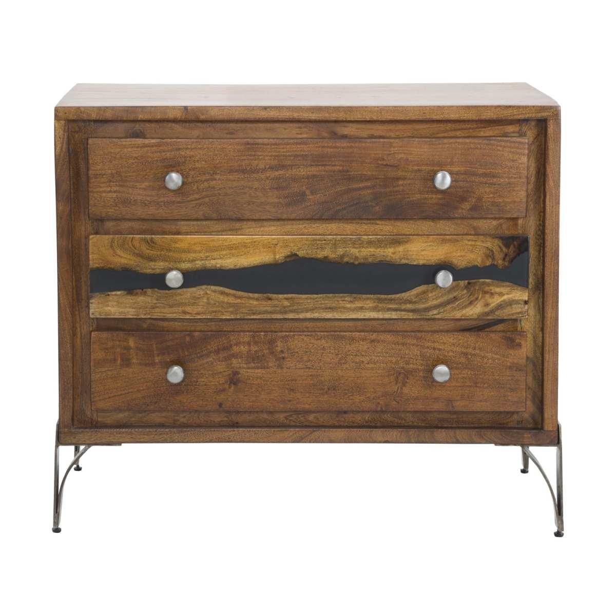 Como' mustang cm 88x45x75 (legno di acacia nilotica)