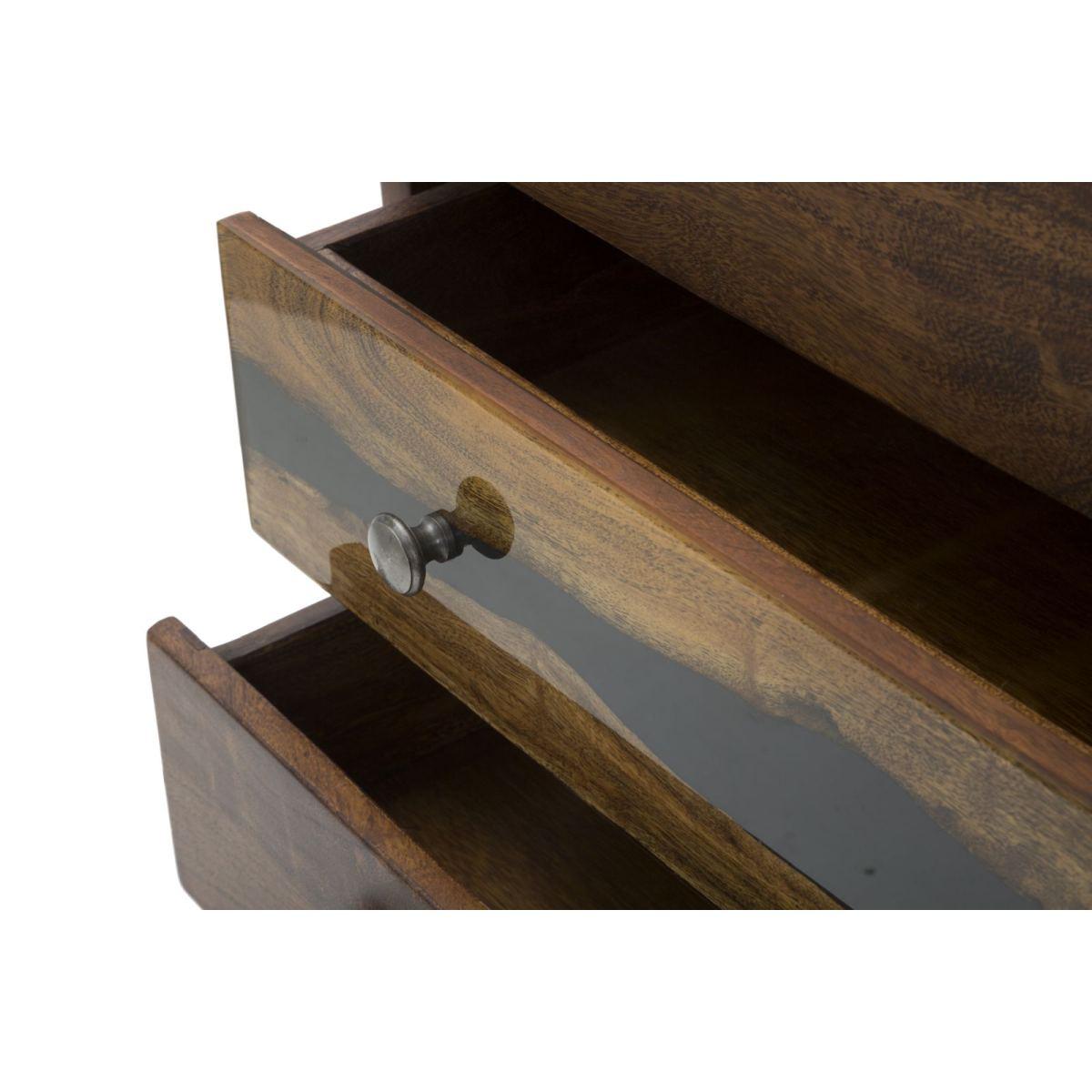 Como' mustang cm 88x45x75 (legno di acacia nilotica)
