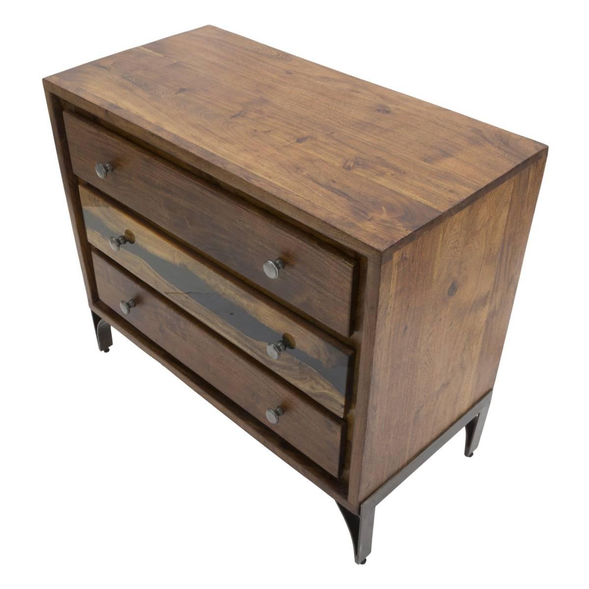 Como' mustang cm 88x45x75 (legno di acacia nilotica)