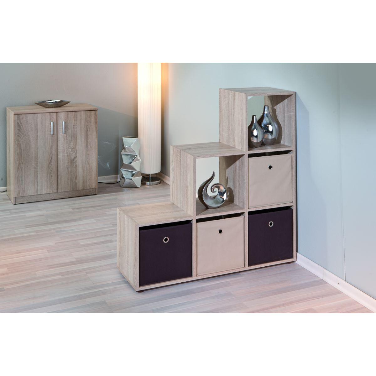 Cestino cubo beige cm 32x32x31 min 2