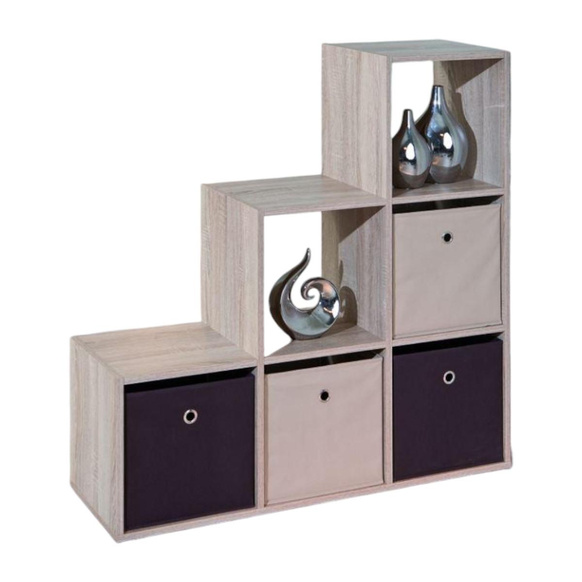 Cestino cubo beige cm 32x32x31 min 2