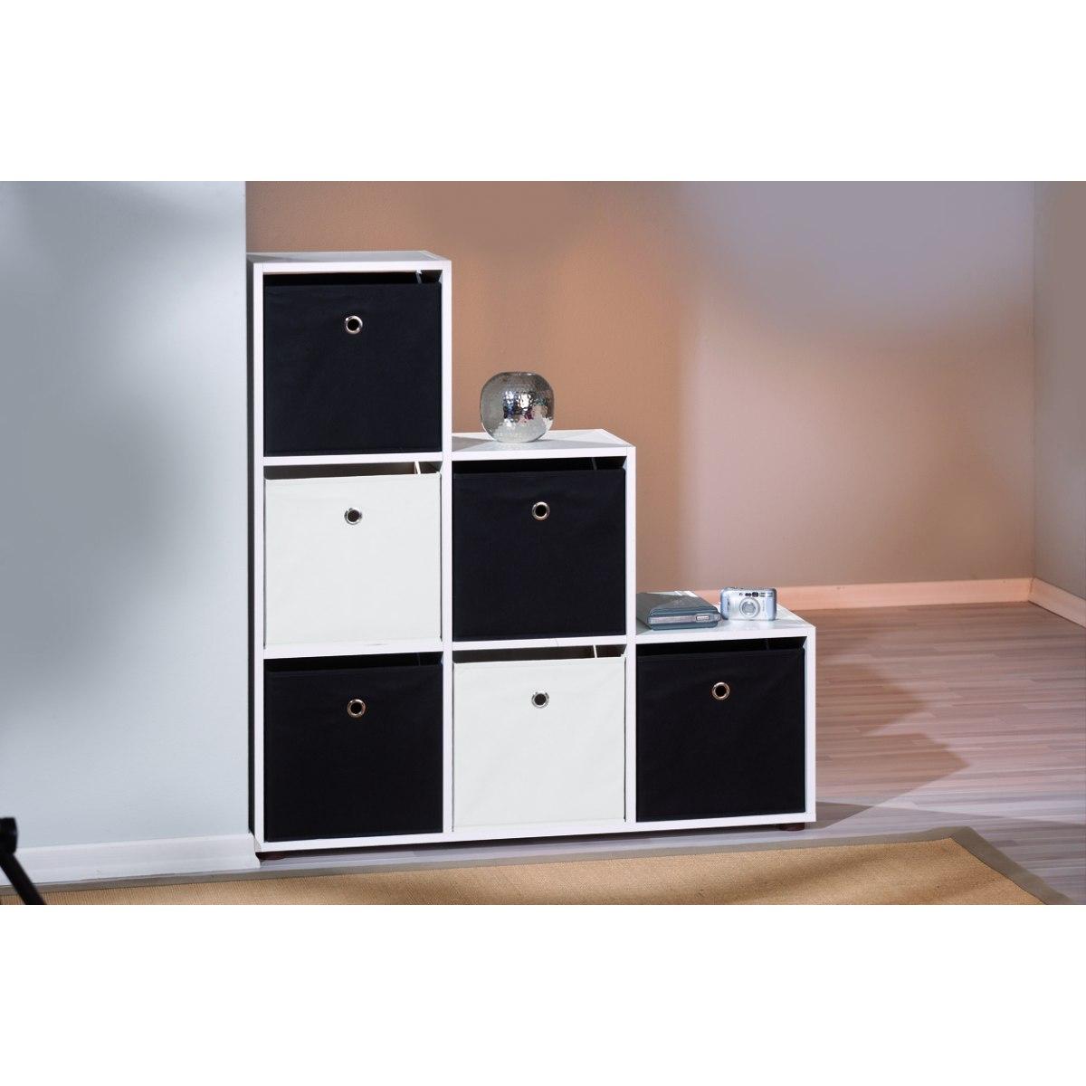 Cestino cubo nero cm 32x32x31 min 2