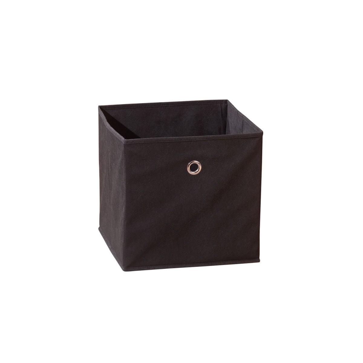 Cestino cubo nero cm 32x32x31 min 2