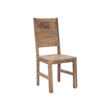 Sedia mumbai set 2 pz cm 45x45x100 (legno di acacia nilotica)
