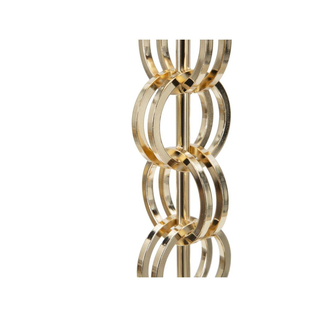 Lampada da tavolo glam rings cm Ø 25x54,5
