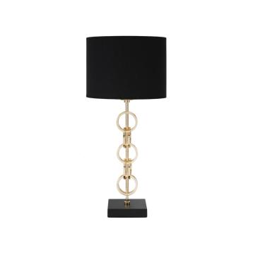 Lampada da tavolo glam rings cm Ø 25x54,5