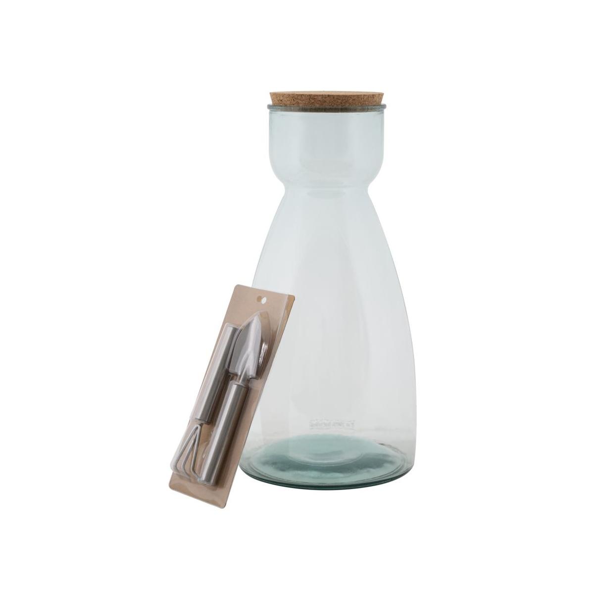 Vaso garden vetro riciclato cm  Ø 21,5x43,5 (made in spain)