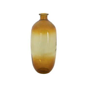 Vaso botella napoles vetro riciclato orange cm Ø 19x45 (made in spain)