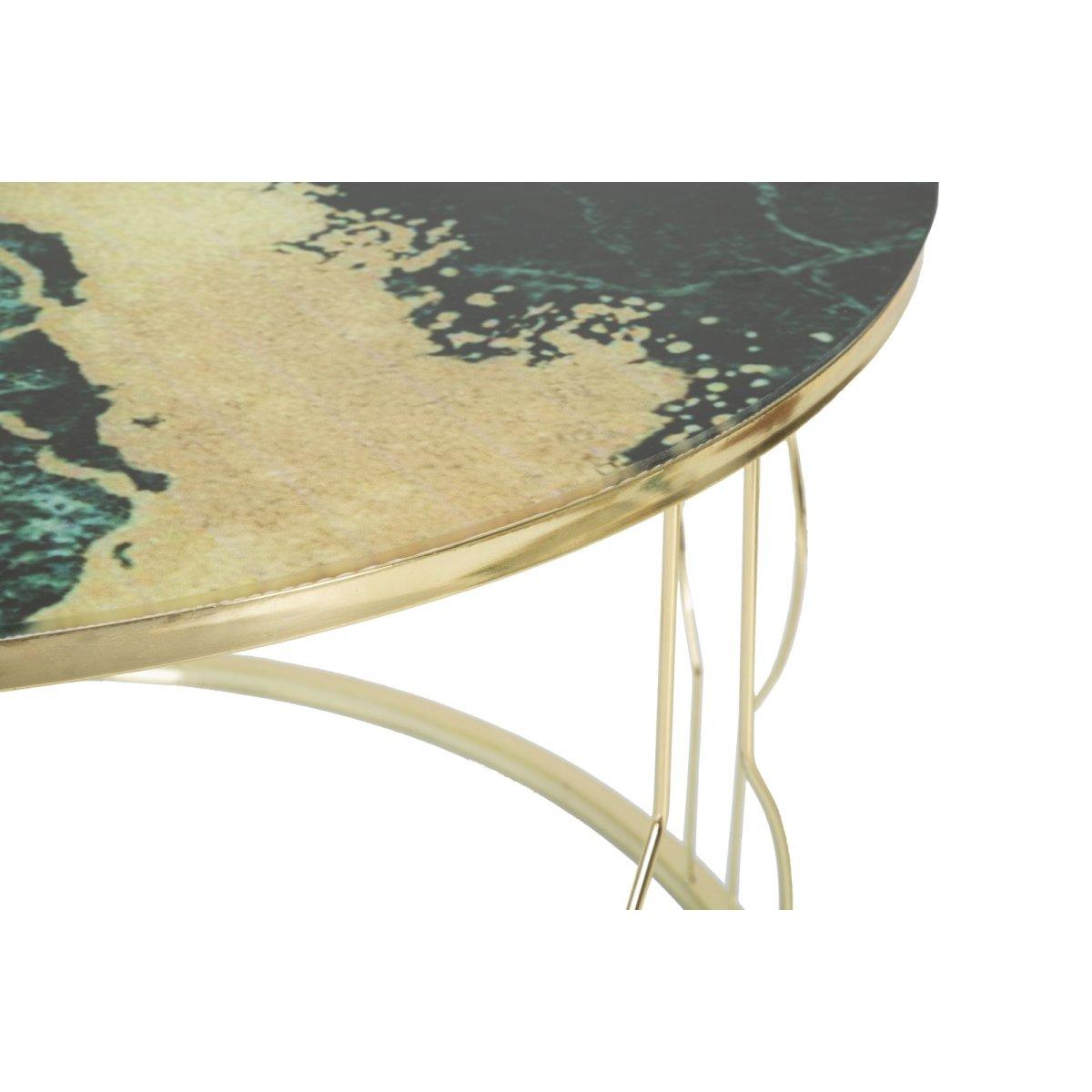 Tavolo da caffe' greeny cm Ø 75x48