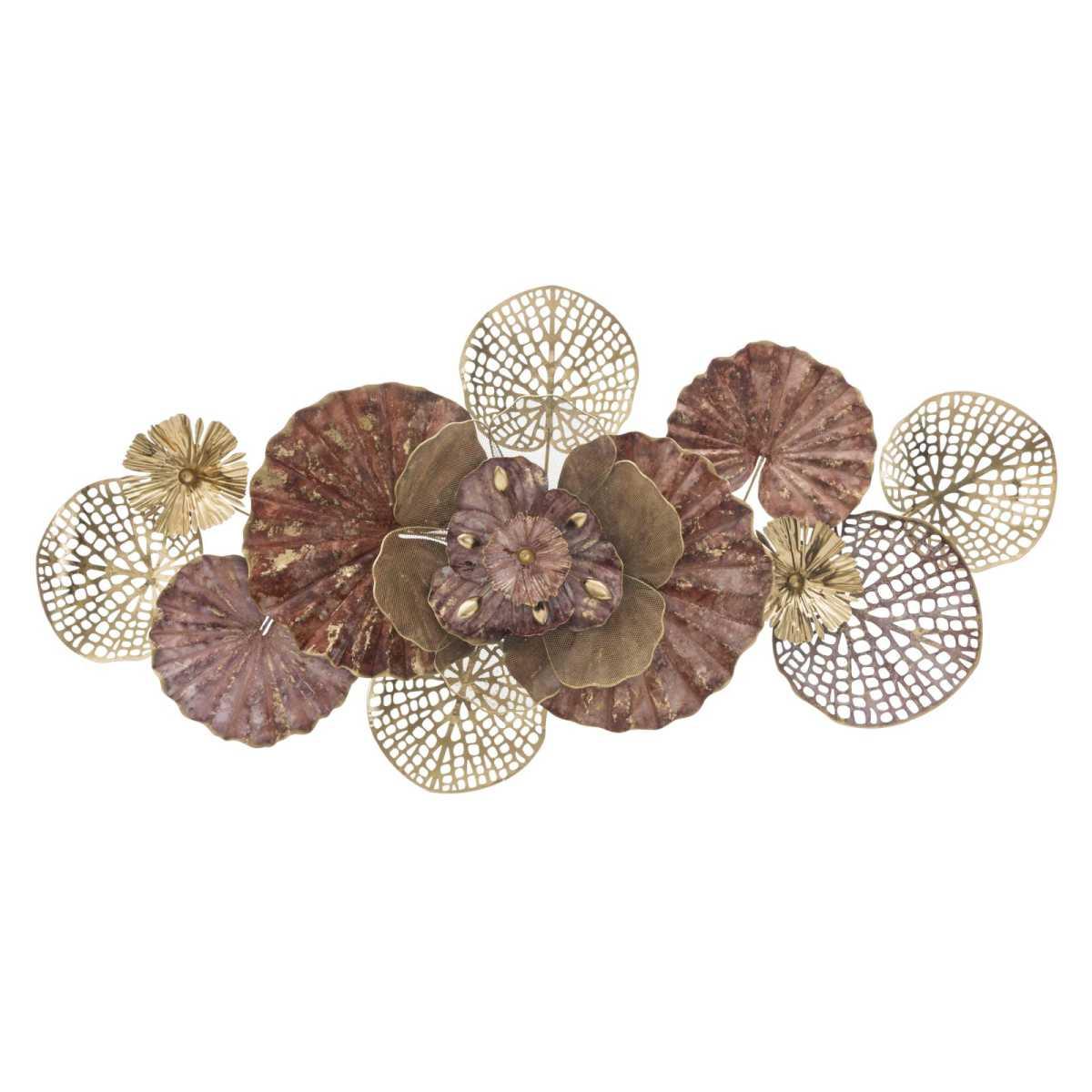 Pannello in ferro flowery cm 118x10x58