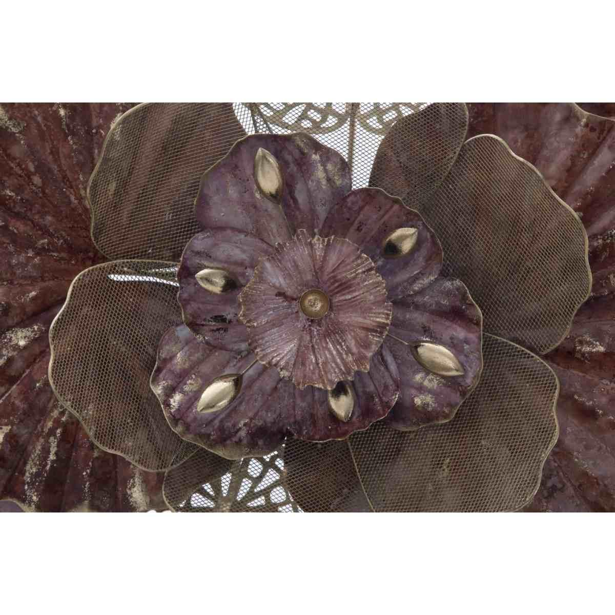 Pannello in ferro flowery cm 118x10x58