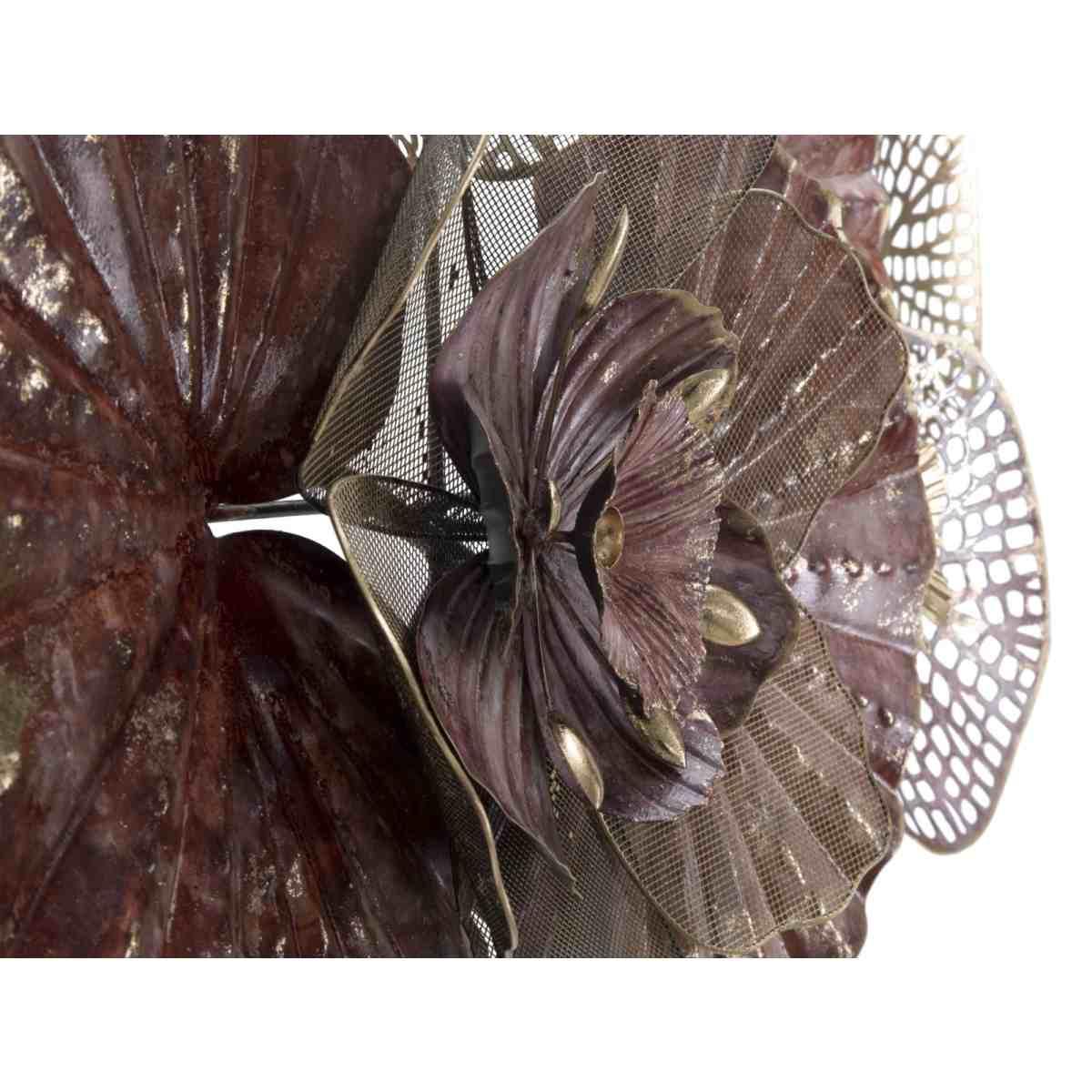 Pannello in ferro flowery cm 118x10x58
