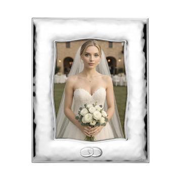 Cornice portafoto fedi 13x18 cm martellata lucida Valenti