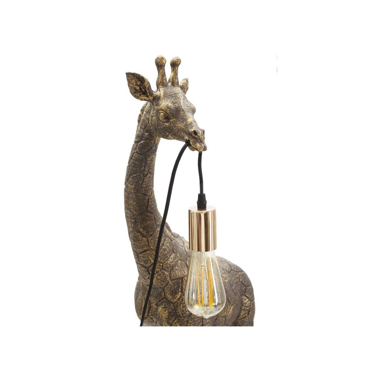 Lampada da tavolo giraffa cm 40x22x80