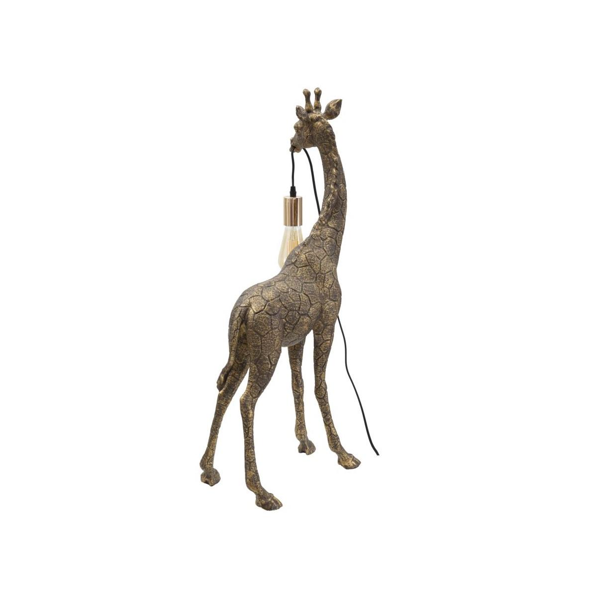 Lampada da tavolo giraffa cm 40x22x80