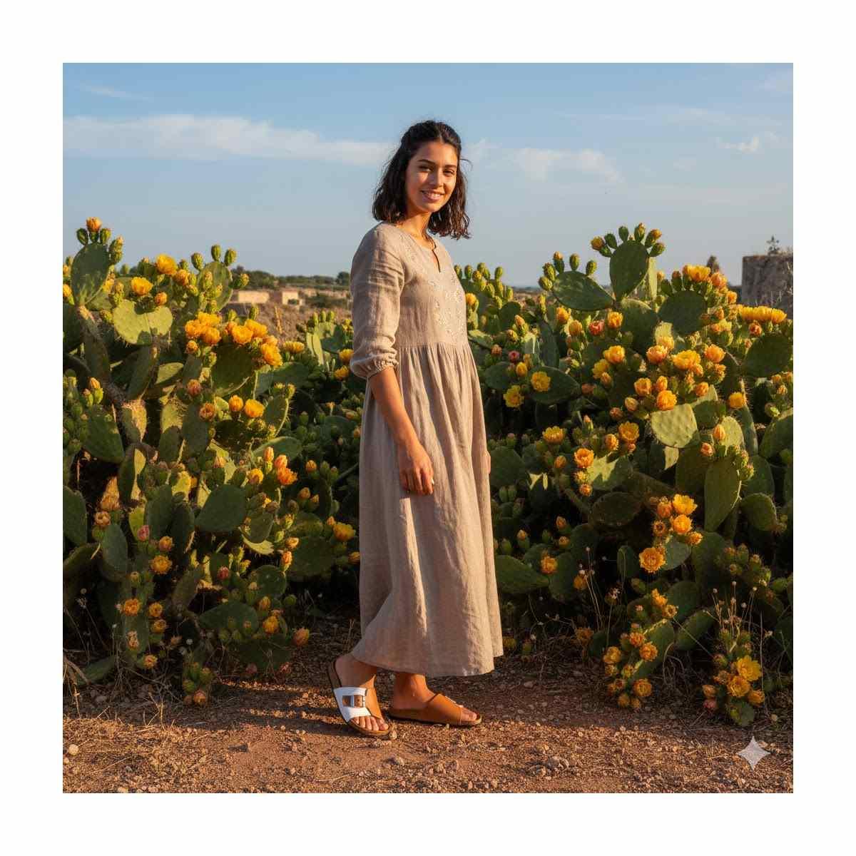 Ciabatte donna in pelle crosta Made in Italy