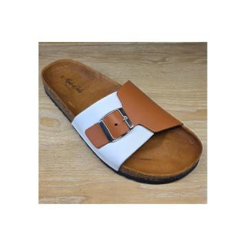 Ciabatte donna in pelle crosta Made in Italy