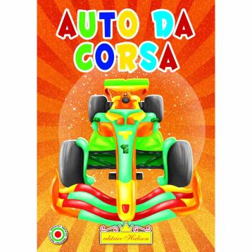 Libro da colorare auto da corsa