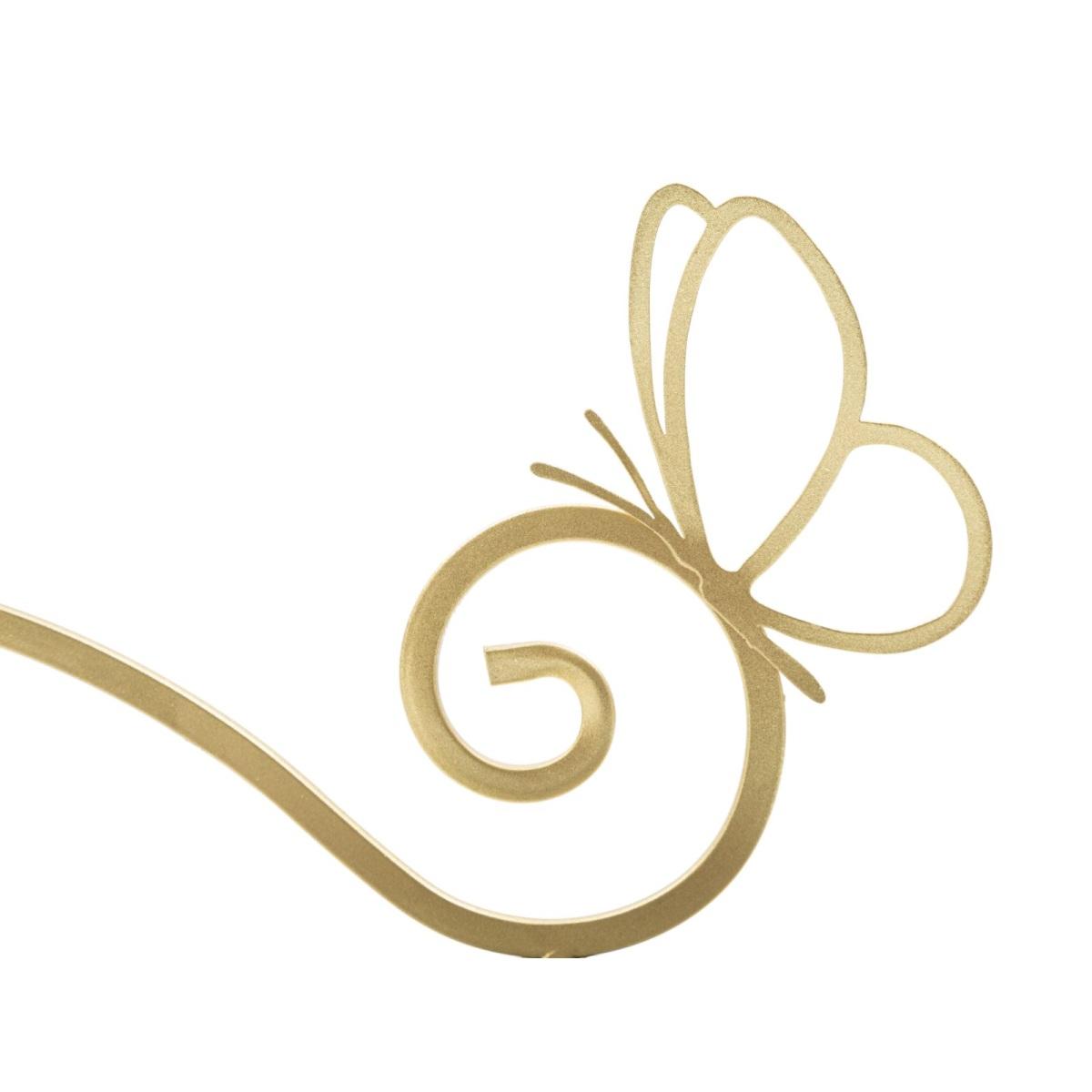 Comodino mensola butterfly coppia cm 41,5x18x21