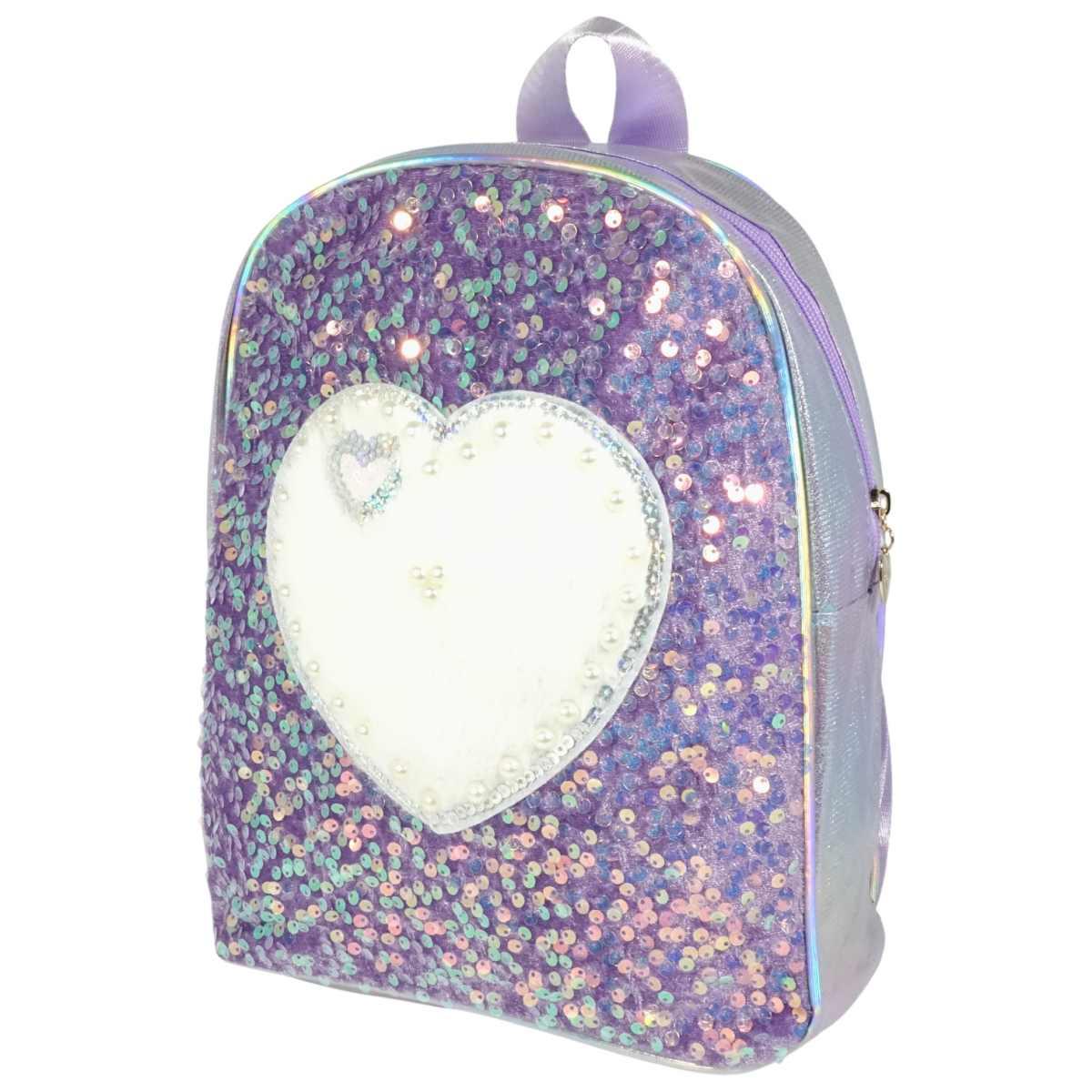 Zainetto bimba paillettes girlz Le Kikke