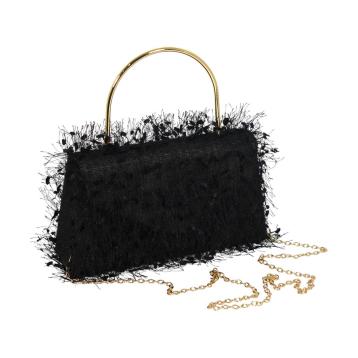 Borsetta da cerimonia con frange Josephine Le Kikke