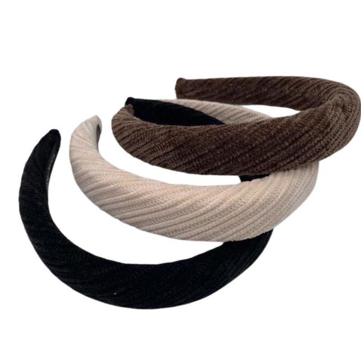 Cerchietto per capelli bombato in ciniglia Le Kikke