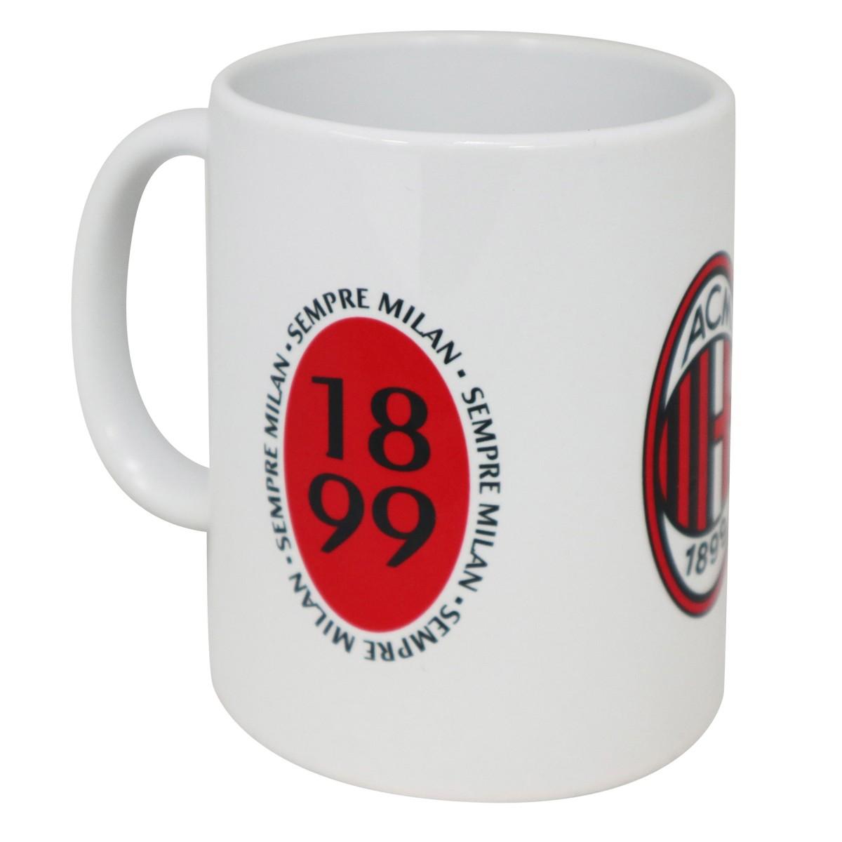 Tazza mug in ceramica interno bianco sempre milan ufficiale Milan