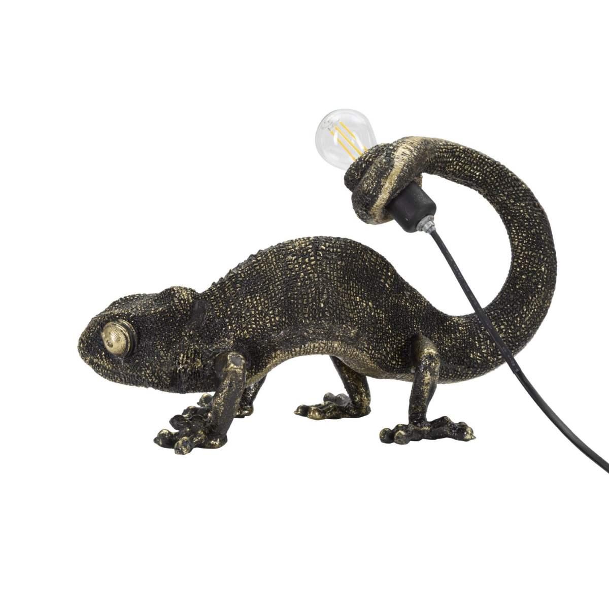 Lampada camaleonte cm 37,5x16,5x22